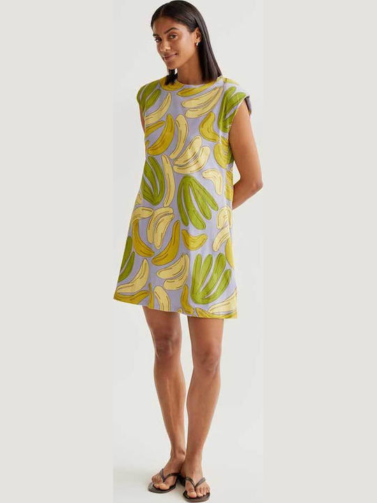 Summer Mini Dress Banana