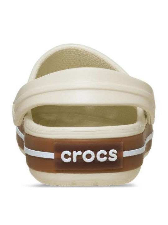Crocband Crocband Παιδικά Ανατομικά Σαμπό Θαλάσσης Λευκά