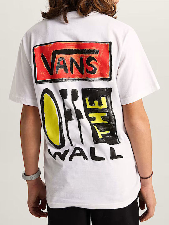 Vans Kinderoberteile Polo Kurzärmelig Weiß