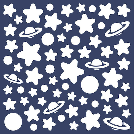 Kinder Wandsticker 31x31cm 2 Stück