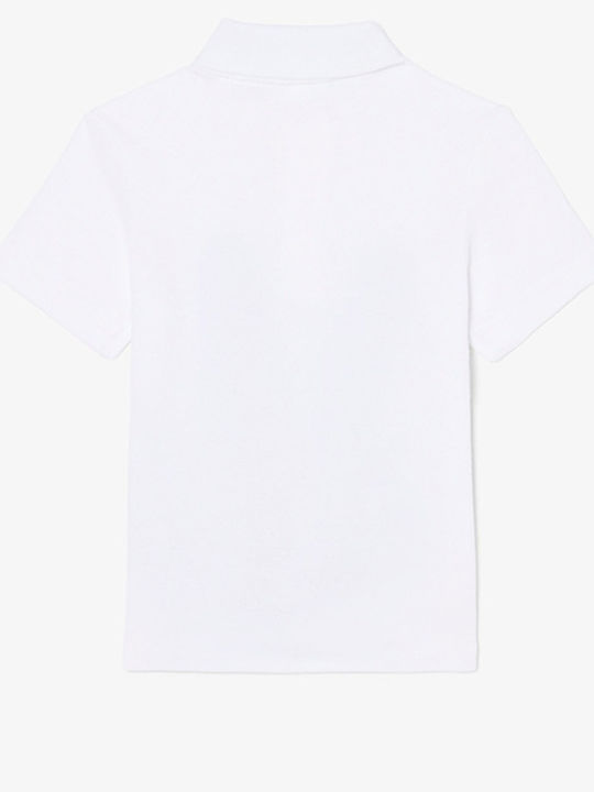 Kids Polo Short-Sleeved White