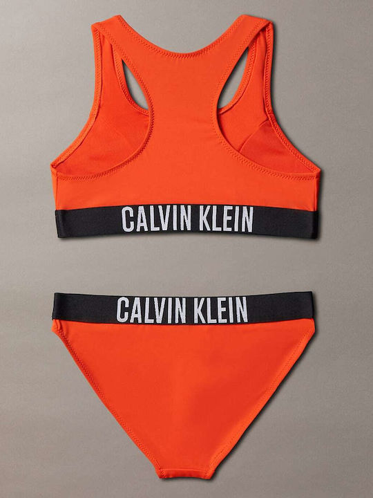 Calvin Klein Kids Bikini Swimwear Red