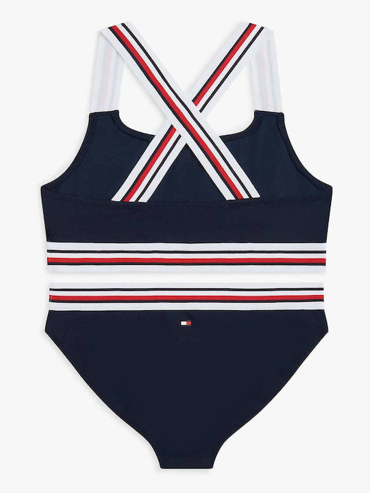 Tommy Hilfiger Παιδικό Μαγιό Ολόσωμο Μπλε Σκούρο Tommy Hilfiger Παιδικό Μαγιό Ολόσωμο Μπλε Σκούρο