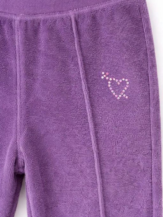Παιδικό Σετ Φόρμας Dark Lilac