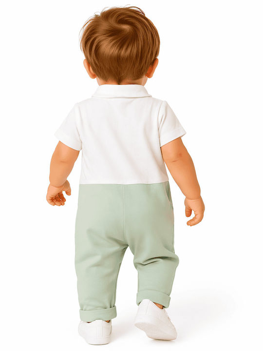 TakTakBaby Onesie Pistachio