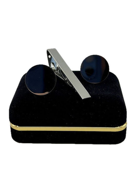 Legend Accessories Маншетници от Inox в Сребрист Цвят