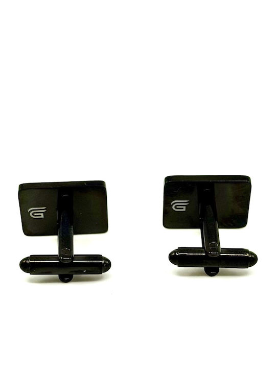 Legend Accessories Butoni Din Otel În Culoare Neagră