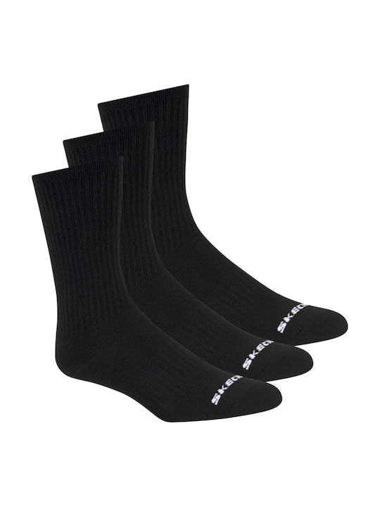 Skechers Terry Спортни Чорапи Черни 3 Чифта
