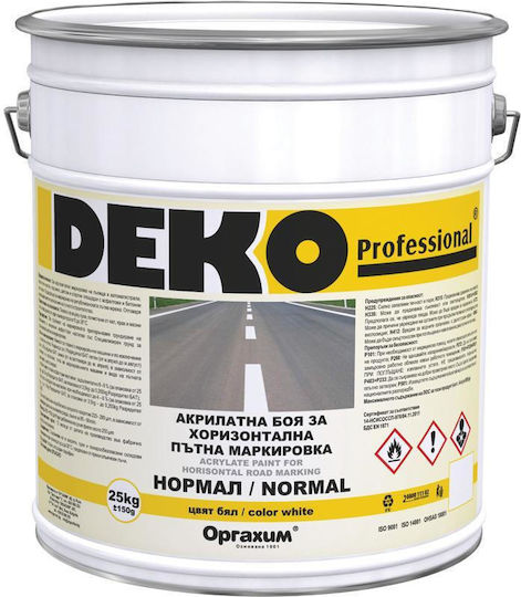Straßenmarkierungsfarbe 25 Kg Dpr Weiß Standard