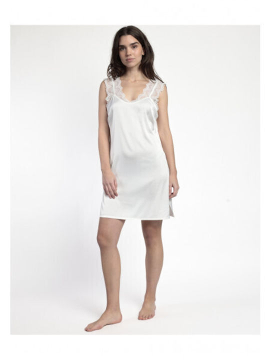 Admas Summer Bridal Women's Nightgown White