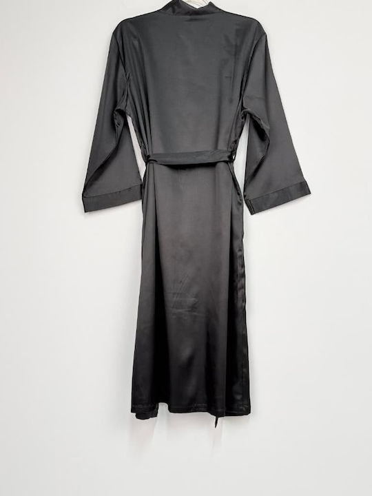 Cootaiya Summer Women's Robe Black