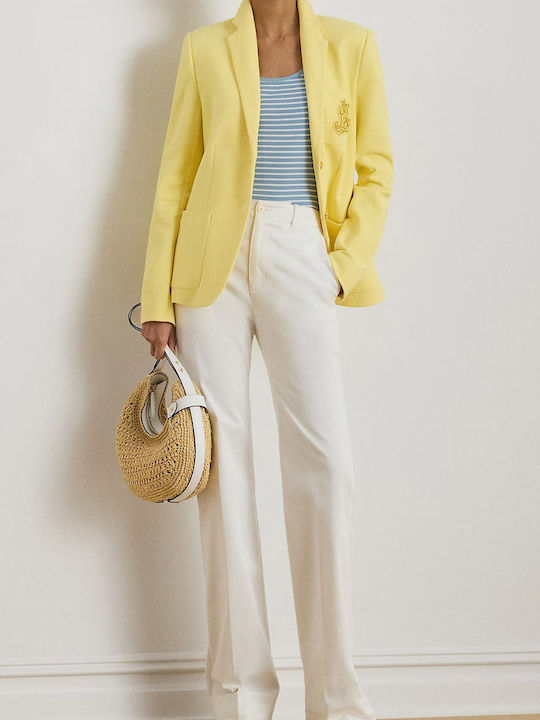 Ralph Lauren Damen Blazer Gelb
