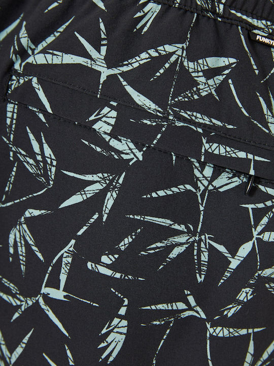 Men's Swimwear Shorts Gray with Prints FBM013-019-16-Anthracite