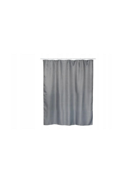 Bisk Κουρτίνα Μπάνιου Grey