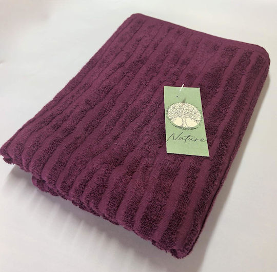 Πετσέτα Σώματος 70x140εκ. Burgundy