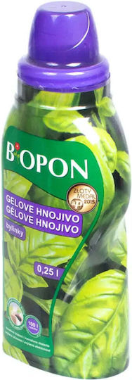 Îngrășământ Mineral Gel Pentru Plante Aromatice și Condimente 0.25l Biopon