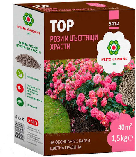 Hartdünger Rosen Blühende Sträucher 1,5kg Ivesto