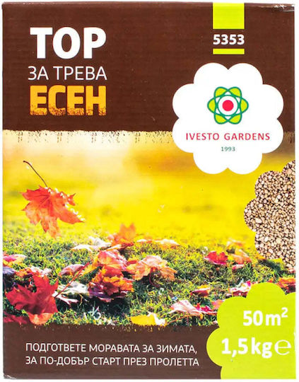 Hartdünger Rasen Herbst 1,5kg Ivesto