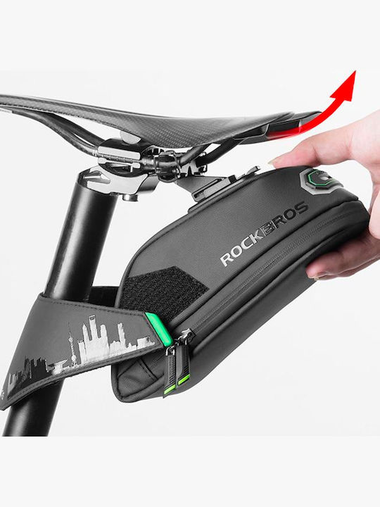 Rockbros Bicycle Saddle Bag 1.5l Black
