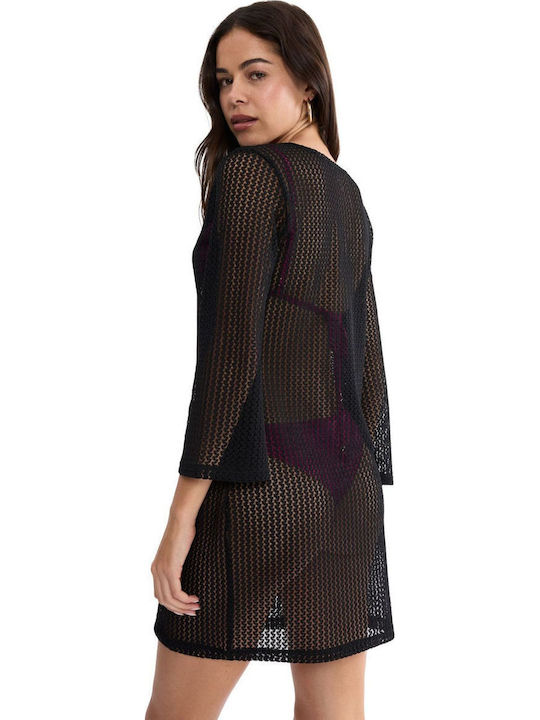 Triumph Women's Mini Beach Dress Black Triumph Women's Mini Beach Dress Black