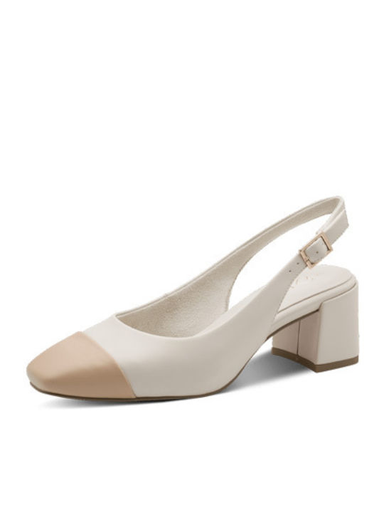 Pumps in Cremé
