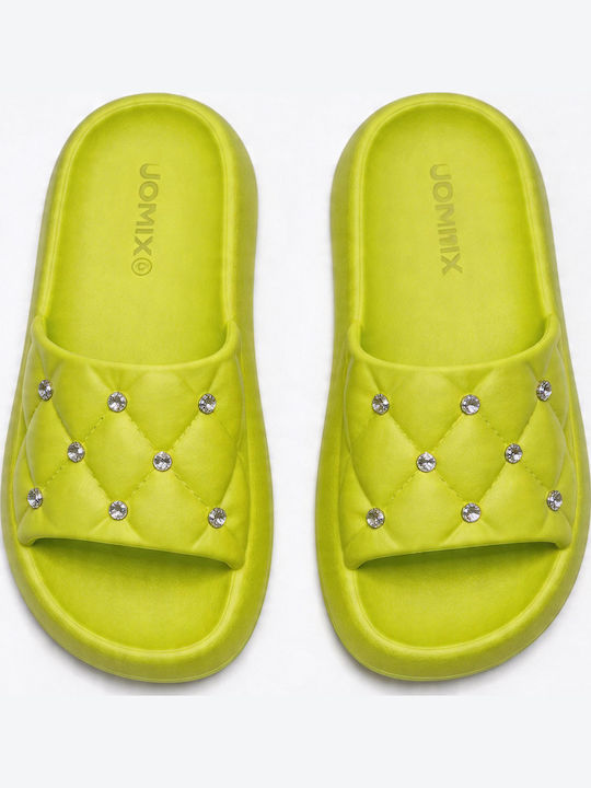 Γυναικεία Σανδάλια Flatforms Πράσινα