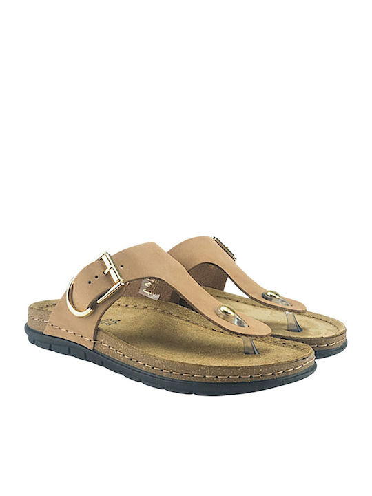 Sienna Leather Women's Anatomic Tabac Brown Sandals