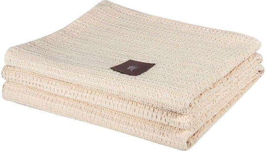 Greenwich Polo Club 4456 Pique Blanket Super Double 220x240cm Ecru