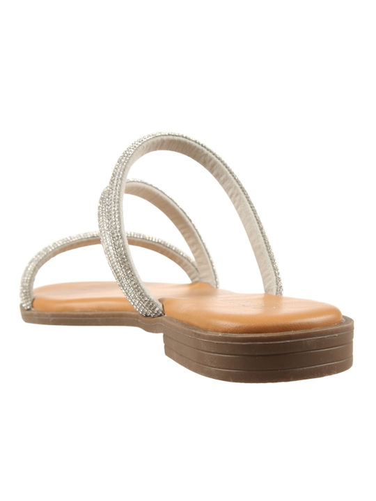 Women's Flat Sandals Silver