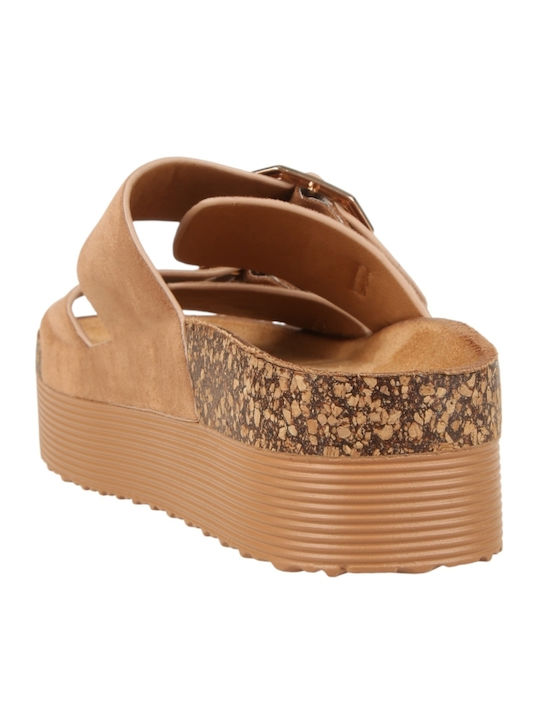 Women's Flat Sandals Brown