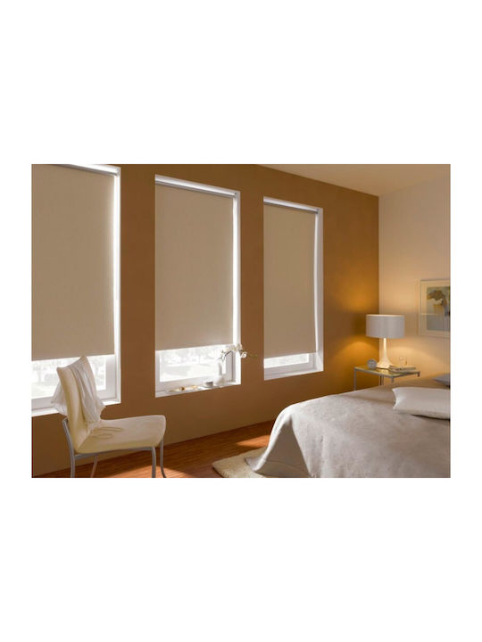 Rollos Partieller Blackout Beiges P97xH150cm