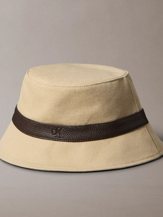 Calvin Klein Stoffart Herrenhut Bucket Beige