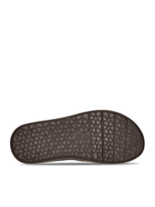 Voya Ανδρικά Flip Flops Μπεζ