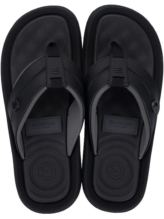 Ανδρικά Flip Flops Ανατομικά Μαύρα