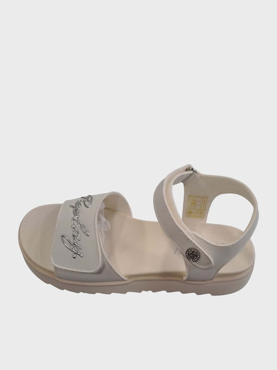 Kids' Anatomic White Sandals