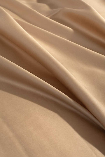 Charisma Sheet Sets Queen with Elastic 160x200+40cm. Rich Gold 4pcs