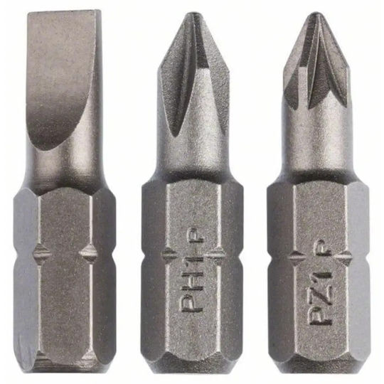 Bits Ls Ph Pz 25mm 3pcs Bosch