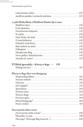 Rozważania O Pacierzu. Antologia