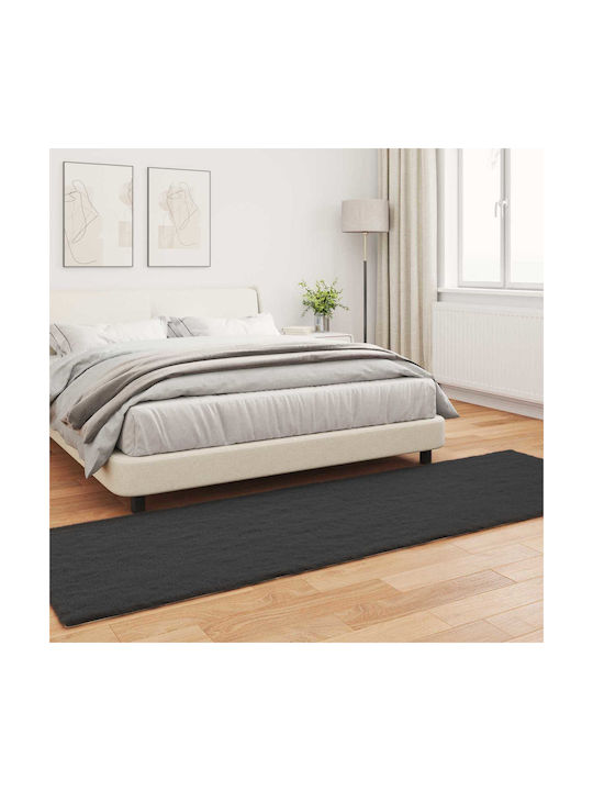 vidaXL Χαλί Διάδρομος Μαύρο 80x250cm