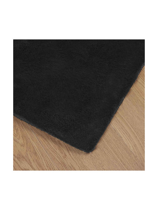 vidaXL Χαλί Διάδρομος Μαύρο 80x250cm