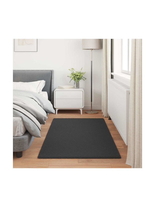 vidaXL Χαλί Διάδρομος Μαύρο 80x150cm