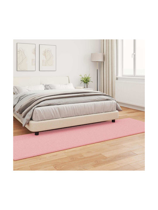 vidaXL Χαλί Διάδρομος Ροζ 80x250cm