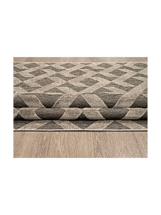 Newplan Rectangular Brown Living Room Rug 133x190cm