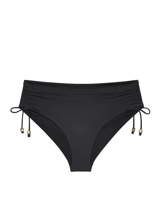 Bikinihosen Slip Schwarz