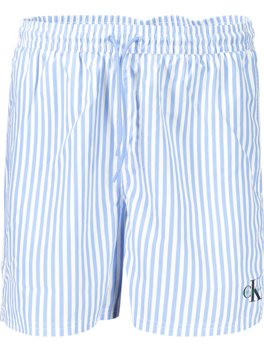 Men's Swimwear Shorts Blue Striped