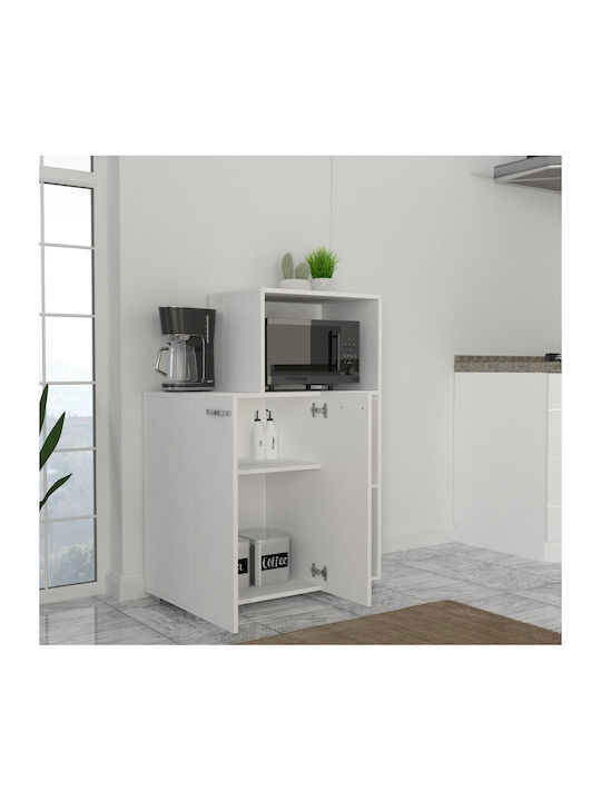 Dulap de Pardoseală Alb 90x40x123cm