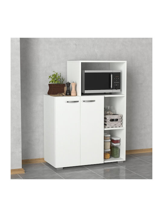 Dulap de Pardoseală Alb 90x40x123cm