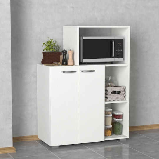 Подов Шкаф Бял 90x40x123см