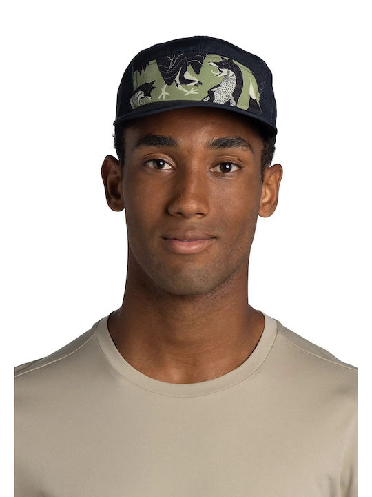5 Panel Go Cap Ανδρικό Jockey Μαύρο