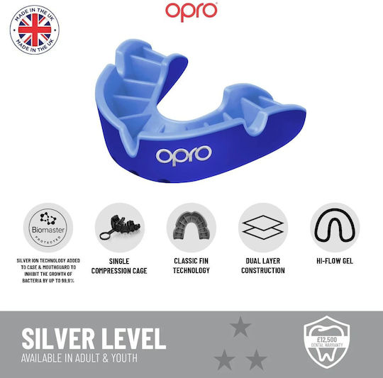 Opro UFC Silver Mouth Guards BKR